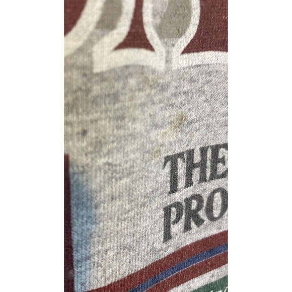 Vintage Long Gone Football Hall of Fame Graphic Print T-Shirt Size XL Gray - Picture 2 of 5